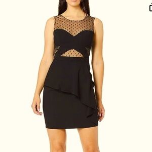 BCBG Adler Asymmetrical Dress